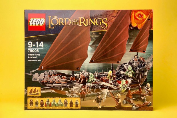 LEGO The Lord of the Rings 79008 Rajtats a kalzhajn, Uj, Bontatlan