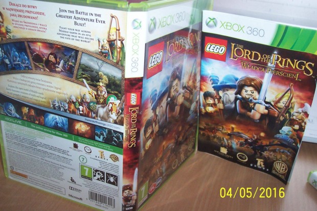 LEGO The Lord of the Rings - eredeti xbox360/ONE jtklemez