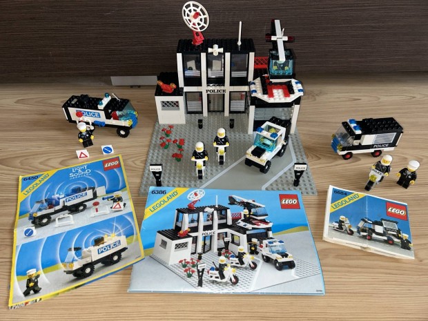 LEGO Town Police kszletek 6386, 6450, 6684