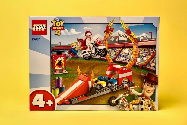 LEGO Toy Story 10767 Duke Caboom's Stunt Show, Uj, Bontatlan
