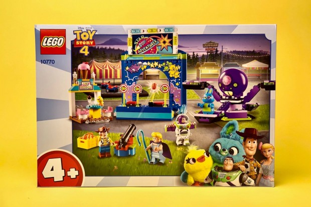 LEGO Toy Story 10770 Buzz & Woody's Carnival Mania!, Uj, Bontatlan