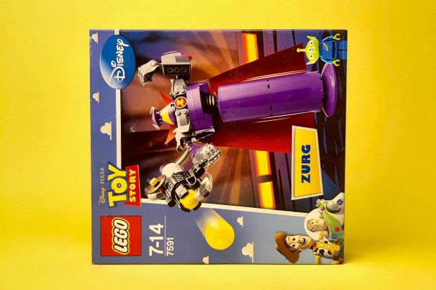 LEGO Toy Story 7591 pts egy Zurgot, Uj, Bontatlan