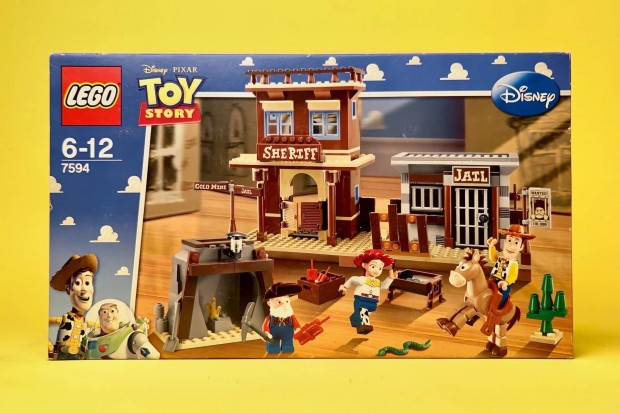 LEGO Toy Story 7594 Woody's Roundup!, j, Bontatlan