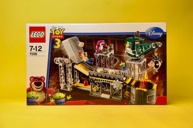 LEGO Toy Story 7596 Menekls a szemttmrtbl, Uj, Bontatlan