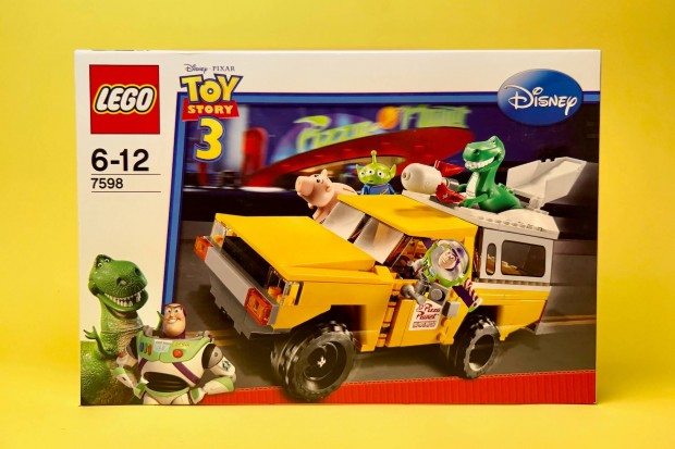 LEGO Toy Story 7598 Pizza Planta furgonos hajsza, Uj, Bontatlan