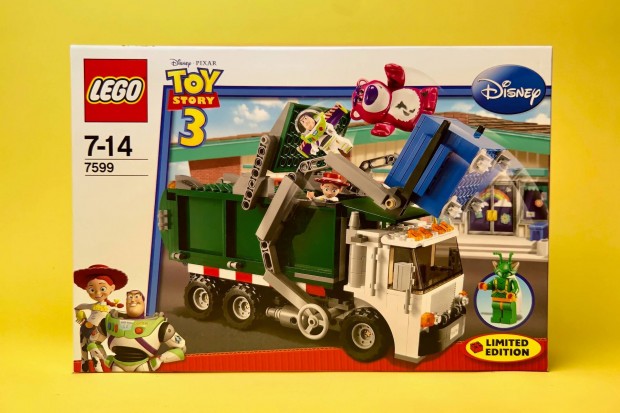 LEGO Toy Story 7599 Garbage Truck Getaway, Uj, Bontatlan