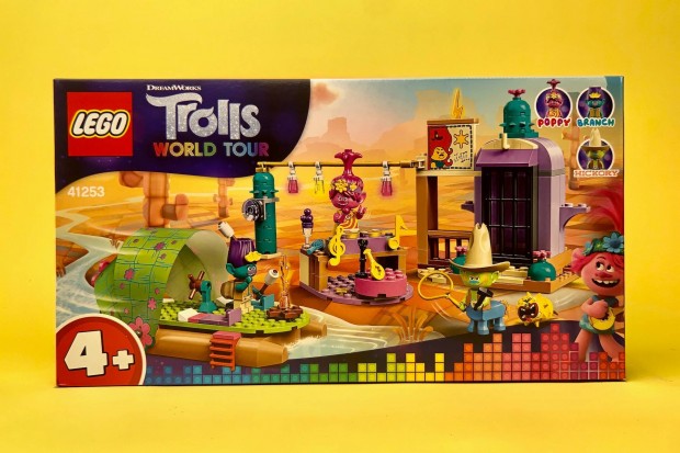 LEGO Trolls World Tour 41253 Lonesome Flats Raft Adv., Uj, Bontatlan