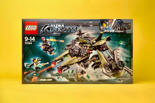 LEGO Ultra Agents 70164 Hurricane Heist, Uj, Bontatlan