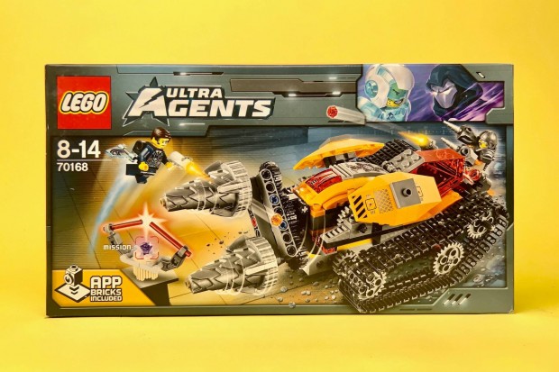 LEGO Ultra Agents 70168 Drillex gymntrablsa, Uj, Bontatlan