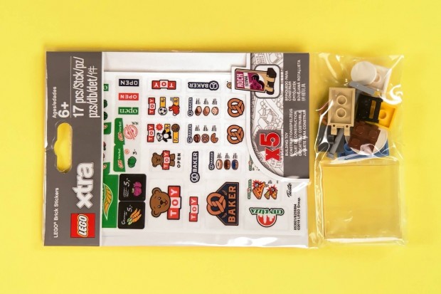 LEGO Xtra 853921 Brick Stickers, j, Bontatlan