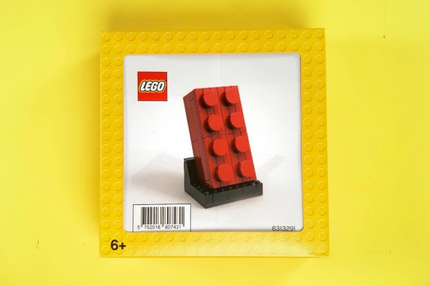 LEGO Yellow Box 5006085 / 6313291 Buildable 2x4 Red Brick j Bontatlan