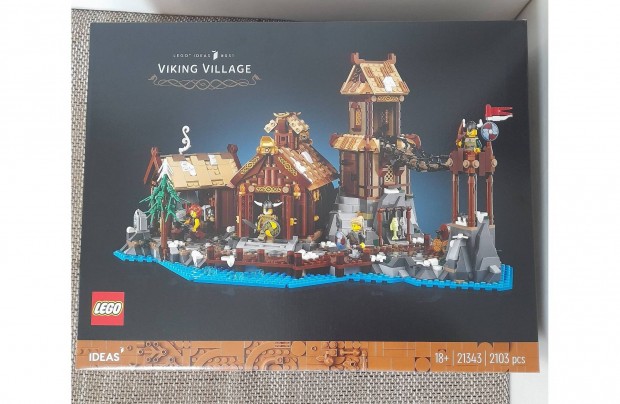 LEGO- 21343 Ideas - Viking falu, j, bontatlan kszlet