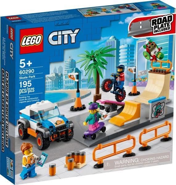 LEGO City 60290 Grdeszkapark 195 darabos ptkocka kszlet