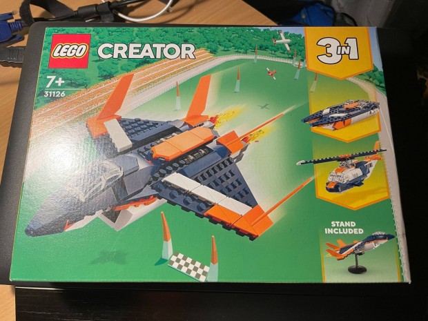 LEGO Creator 3-in-1 - Szuperszonikus repülőgép (31126)