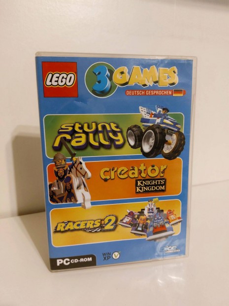 LEGO (Stunt Rally, Creator Knights Kingdom, Racers 2 + 3 ajndk)