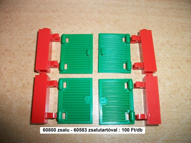 LEGO zsalu zsalutartval