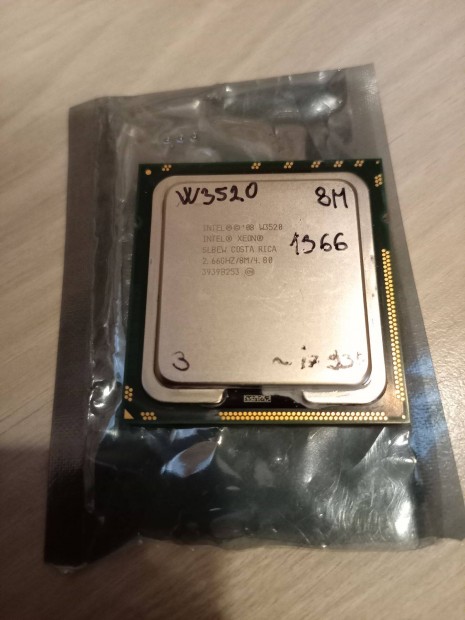 LGA1366 foglalatú procik (E5606, L5530, E5520, W3520)