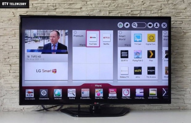 LG 107cm smart okos 3D led tv