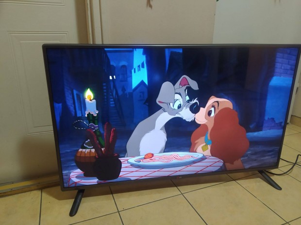 LG 116 cm-es led televzi kis httrvilgts hibval