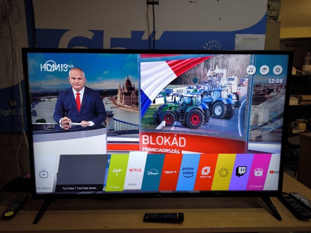 LG 127 cm 4k smart televzi garancival 