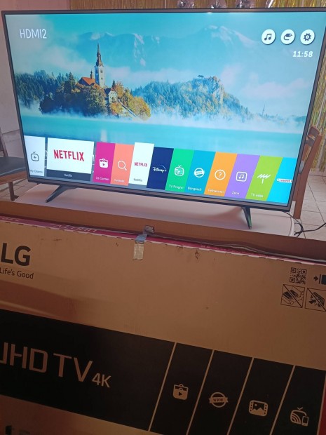 LG 139cm 4k UHD smart LED tv 