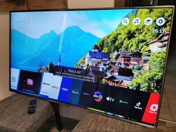 LG 140cm 4k uhd smart 