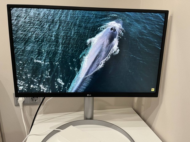 LG 27UP550-W USB-C PD 4K Monitor