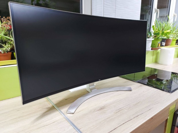 LG 38UC99 Hajltott 95 cm IPS UHD 5K LED Monitor Teszteletlenl!