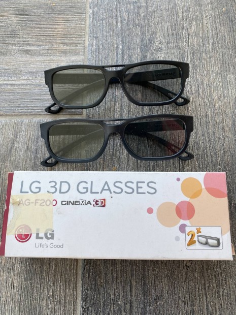 LG 3D szemveg 2 db