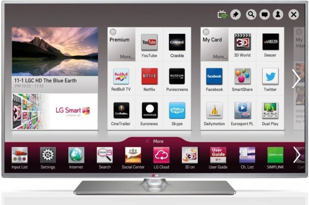 LG 42LB650V Full HD 42coll 107cm 3D SMART LED TV