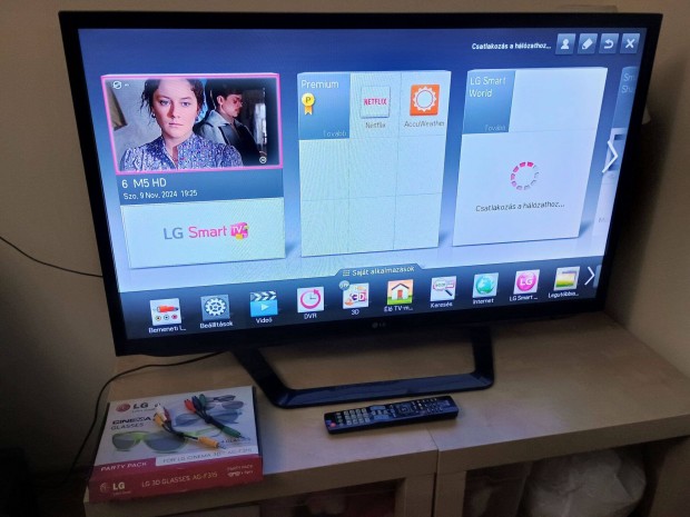 LG 42LM620S-ZE 3D 42" okostv dobozban j llapotban