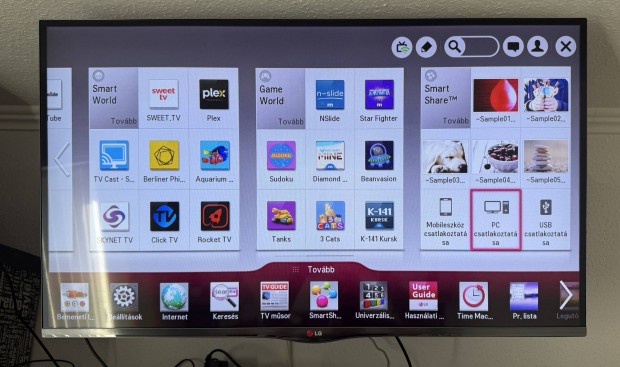 LG 42 col- os 3d -s tv hibtlan llapot elad! 