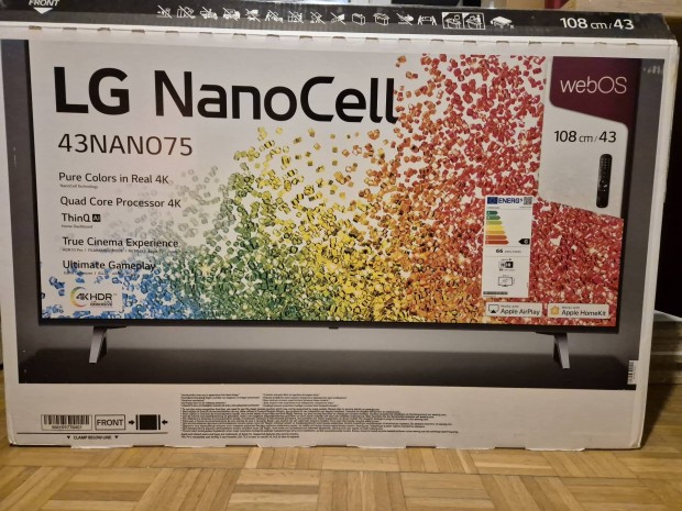 LG 43Nano75 Nanocell UHD okostv jszer