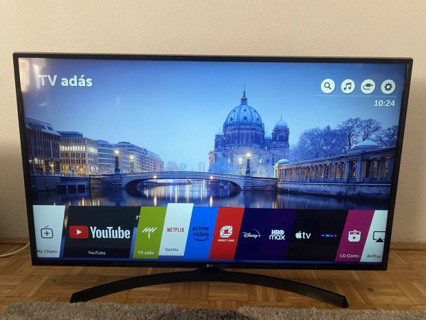 LG 43" 4K UHD okos smart led tv