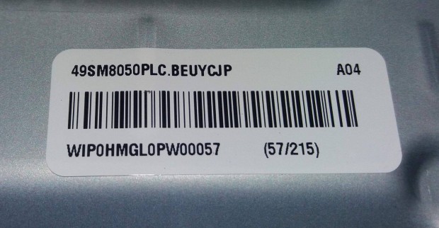 LG 49SM8050PLC tpegysg s LED httr j MEK64566501 LCD alkatrsznek
