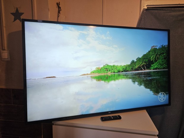 LG 4K 152cm smart okos Wi-Fi-s tv