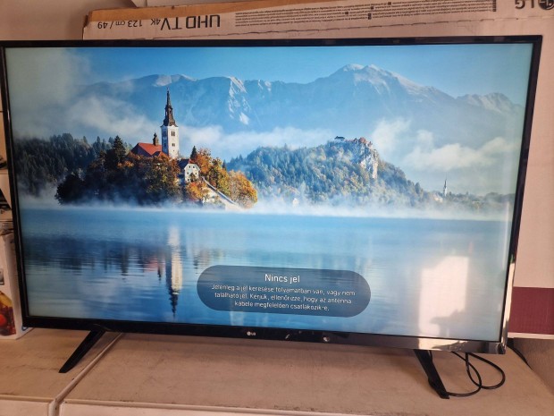 LG 4K 49" SMART WIFI LED Okos 124 cm TV Lguj620V