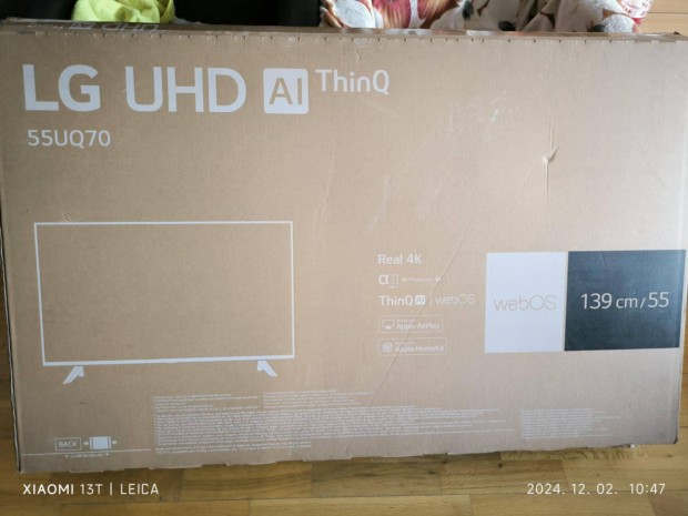 LG 4K UHD tv jszer llapotban elad!