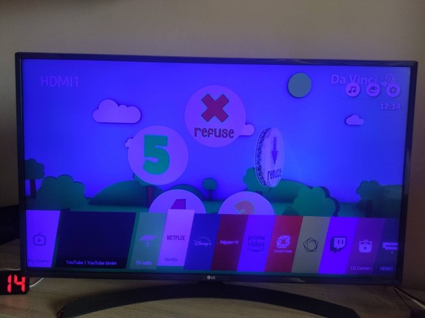 LG/4.K/110.cm/Smart/Ultra UHD Tv