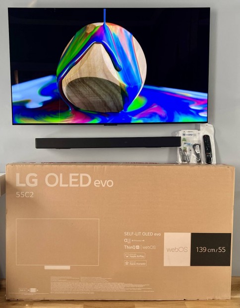LG 55C2 - 55" OLED - 2028-ig Media Mark Gold Garancia - HDMI 2.1