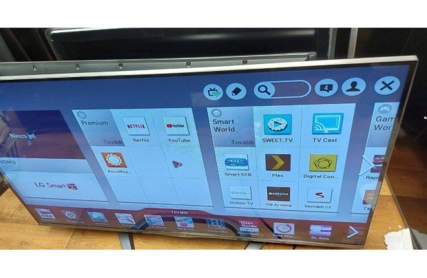LG 55LA6908 140cm, Full HD, Smart, passzív 3D, wifis led tv