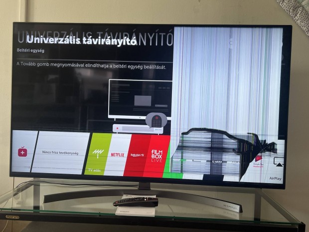 LG 55SK8500Lla led tv trtt kijelzvel elad.