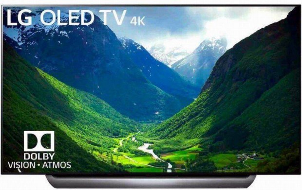 LG 65C8 oled smart Tv, 4K,164cm penge vkony tv, Netflix elfizets