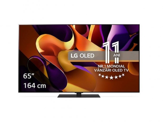 LG 65" G4 OLED evo 4K HDR Smart 144Hz Gaming TV