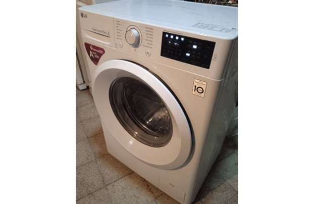 LG 6.5kg mosógép Direct drive garanciával.nagyon csendes