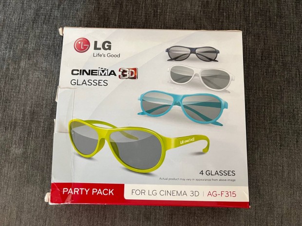 LG AG-F315 3D szemveg csomag