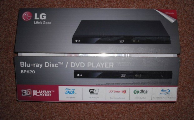 LG BP620 3D Blu-ray SMART lejtsz elad Kedvez r