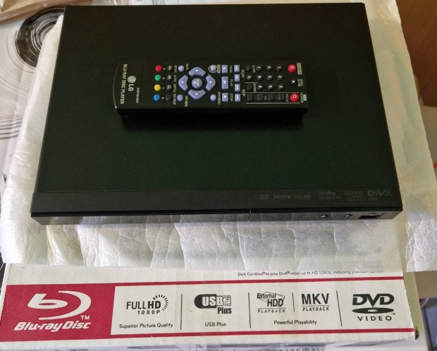 LG BP 125 blu-ray lejátszó(Dobozában,újszerű)