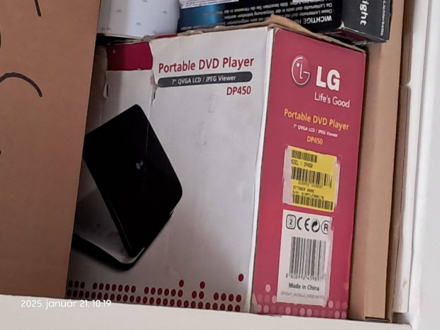 LG Dp450 hordozhat dvd