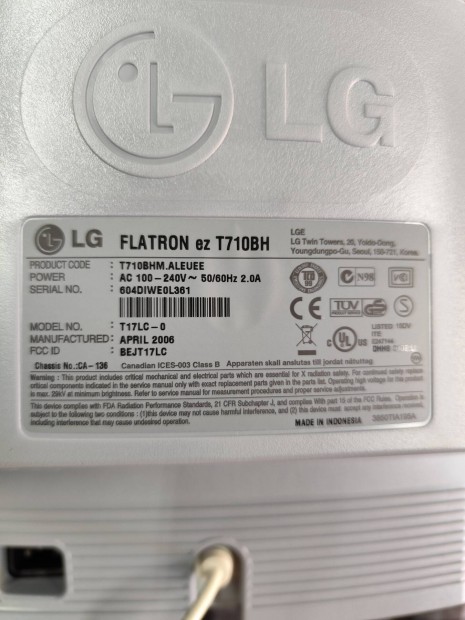 LG Flatron monitor ingyen szállítással